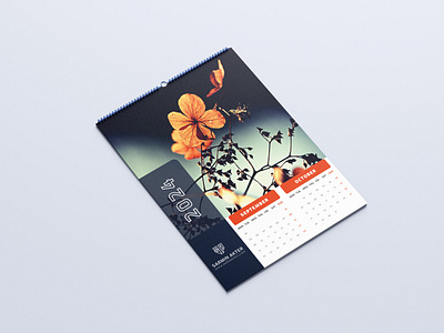 Creative Calendar 2024 blue branding calendar 2024 cmyk creative design graphic design illustration illustrator logo minimal new calendar new design photoshop share ui update calendar ux vector