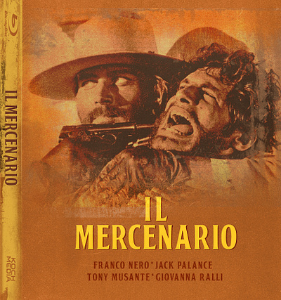 Il Mercenario Blu-ray Cover blu ray cover design coverart movies