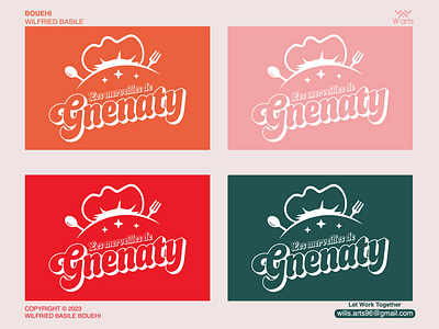 Les Merveilles de Gnenaty branding design graphic design