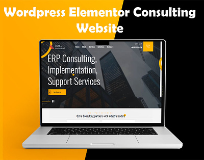 Wordpress ERP Consulting Website consulting website contact form content management customization design illustration online consulting performance optimization responsive responsive design seo optimization social media integration ui web design website website design wordpress wordpress design wordpress plugins wordpress theme