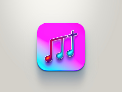 Music+ App icon app app design app icon branding graphic design illustration logo music music app product design ui ux vectors