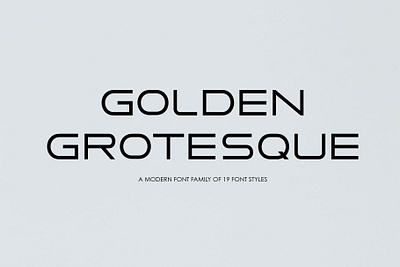 Golden Grotesque-Font Family illustrations