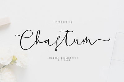 Chastum Script illustrations