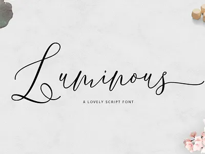 One Luminous Script illustrations