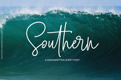 Southern Handwritten Font illustrations