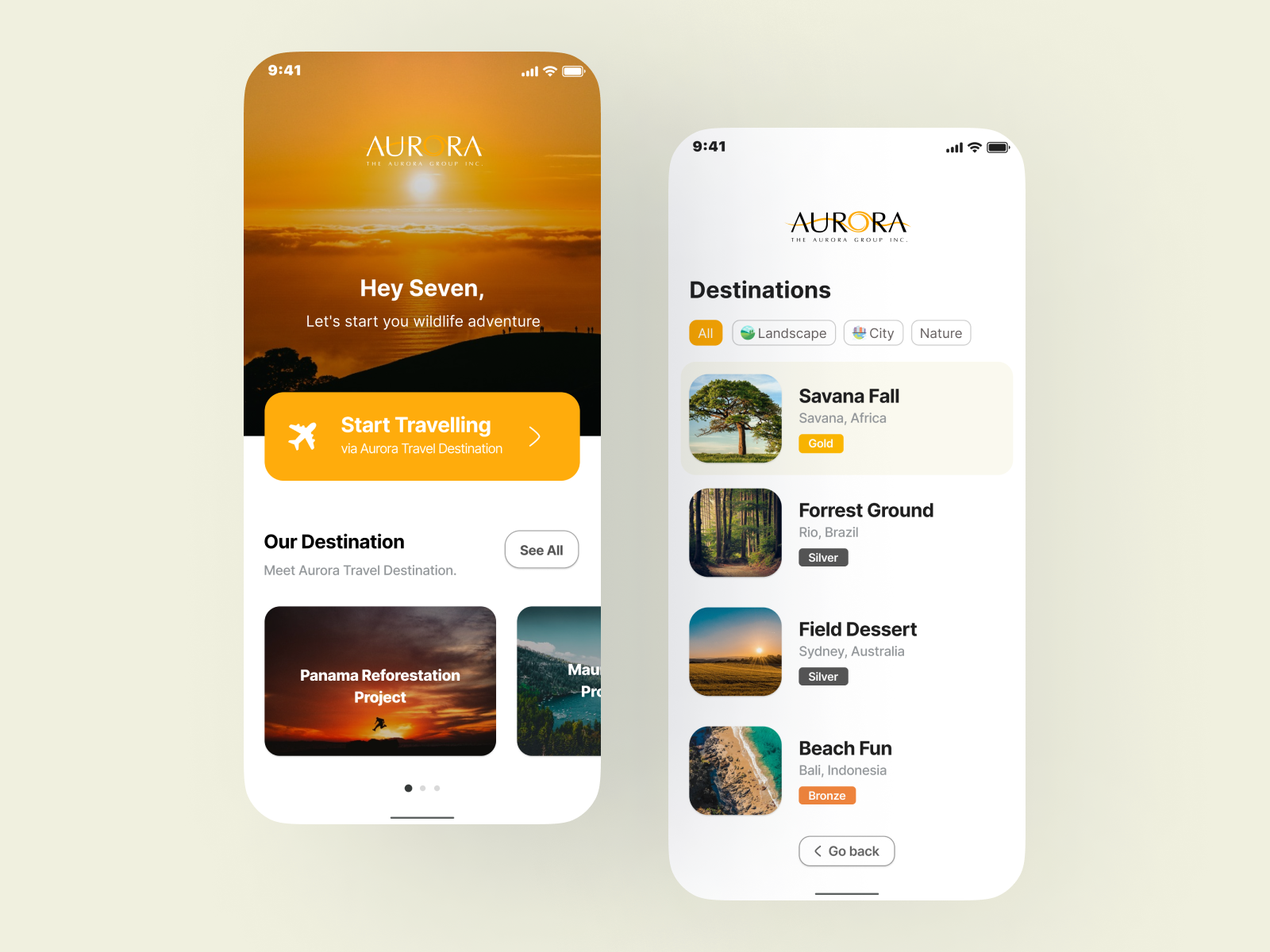 Aurora Travel App UI By Ashiqur Rahman On Dribbble