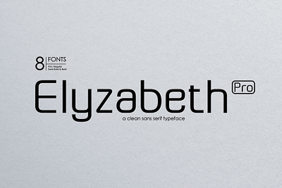 Elyzabeth Pro - Font Family illustrations