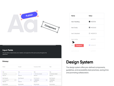 Design System components design sytem style guide typography ui ui components
