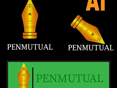 pen logo branding graphic design logo motion graphics