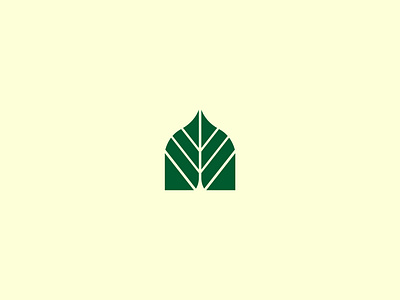 Leaf design graphic design logo logomark nature symbol vector vegan