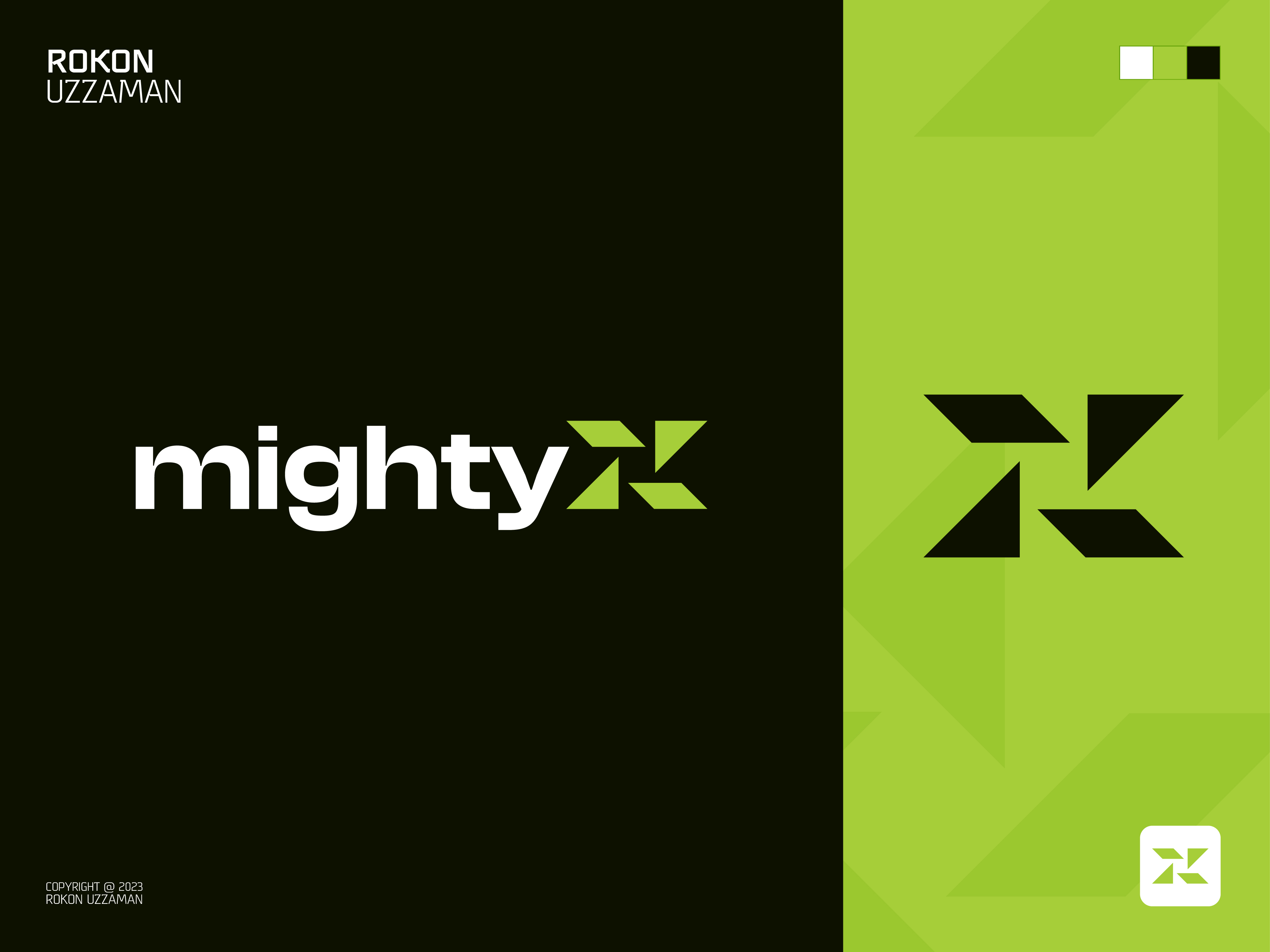 Example of Modern Monogram Logo Design