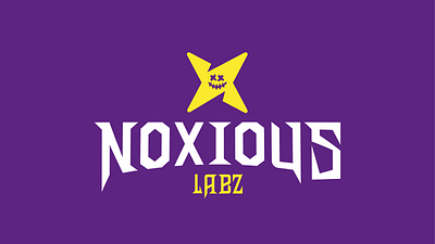 NOXIOUZ LABZ branding graphic design identidade visual logo