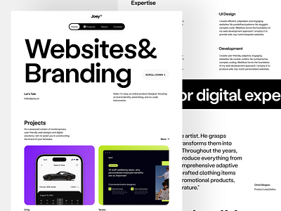 Portfolio Website UI Kit 3d animation branding design graphic design illustration kit logo mobile personal portfolio tablet ui ui design uidesign uikit uikits uiux ux web