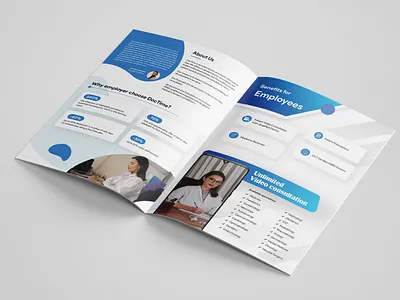 Telemedicine company brochure design book design brand branding brochure idea business profile catalogue design design flat brochure flyer deisgn medical brochure medical business medical design idea modern brochure print print design profile design telemedicine brochure telemedicine flyer telemedicine profile
