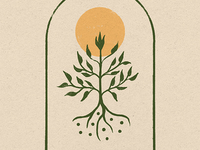 Earth Day branding graphic design illustration