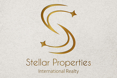 Stellar Properties Logo & Business Card branding design graphic design illustration logo typography