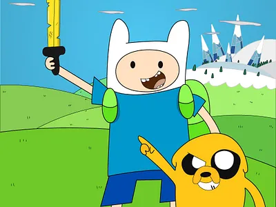 Adventure Time design graphic design illustration vector