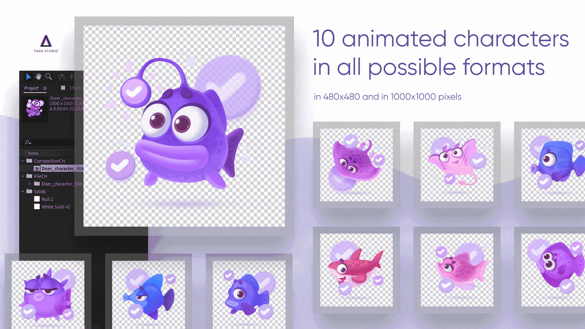 Animated Evolution: A Journey of Transformation Volume 5 after effects animation app character set characters design evolution evolution characters graphic design illustration ui ux