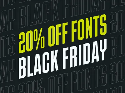 2023 Black Friday – 20% OFF black friday custom font font design graphic design sports sports font typography