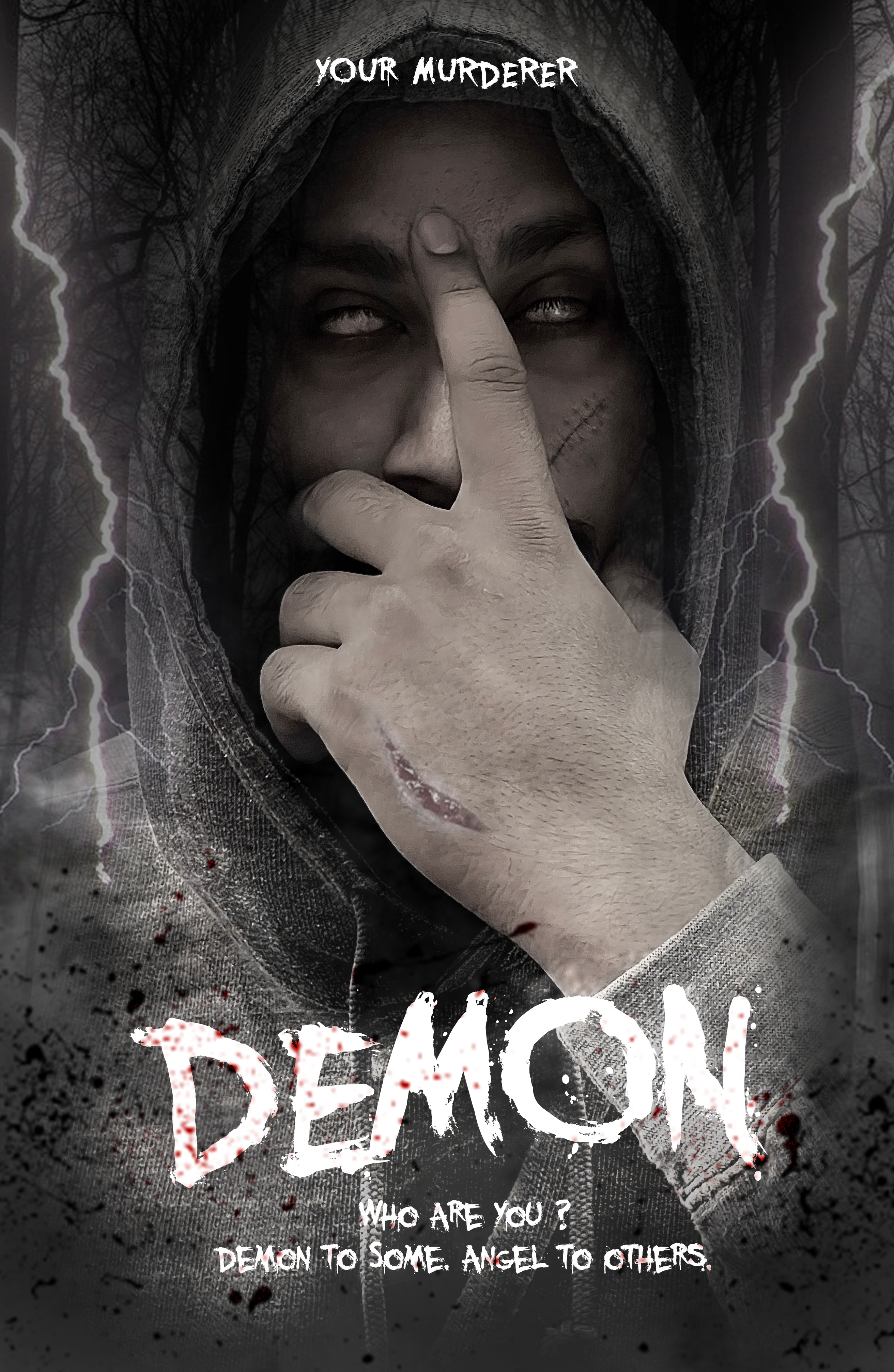 DEMON (My Own Image) @poster creativity designing graphic design horror