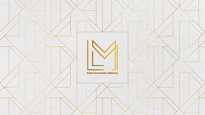 LM - Especialidades Médicas branding graphic design identidade visual logo