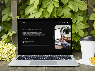 35 Daily UI - Blog Post - Dark e Light Mode acessibilidade blog challenge dailyui dark mode desafio figma futuro light mode mockup post site trabalho ui user interface uxui work