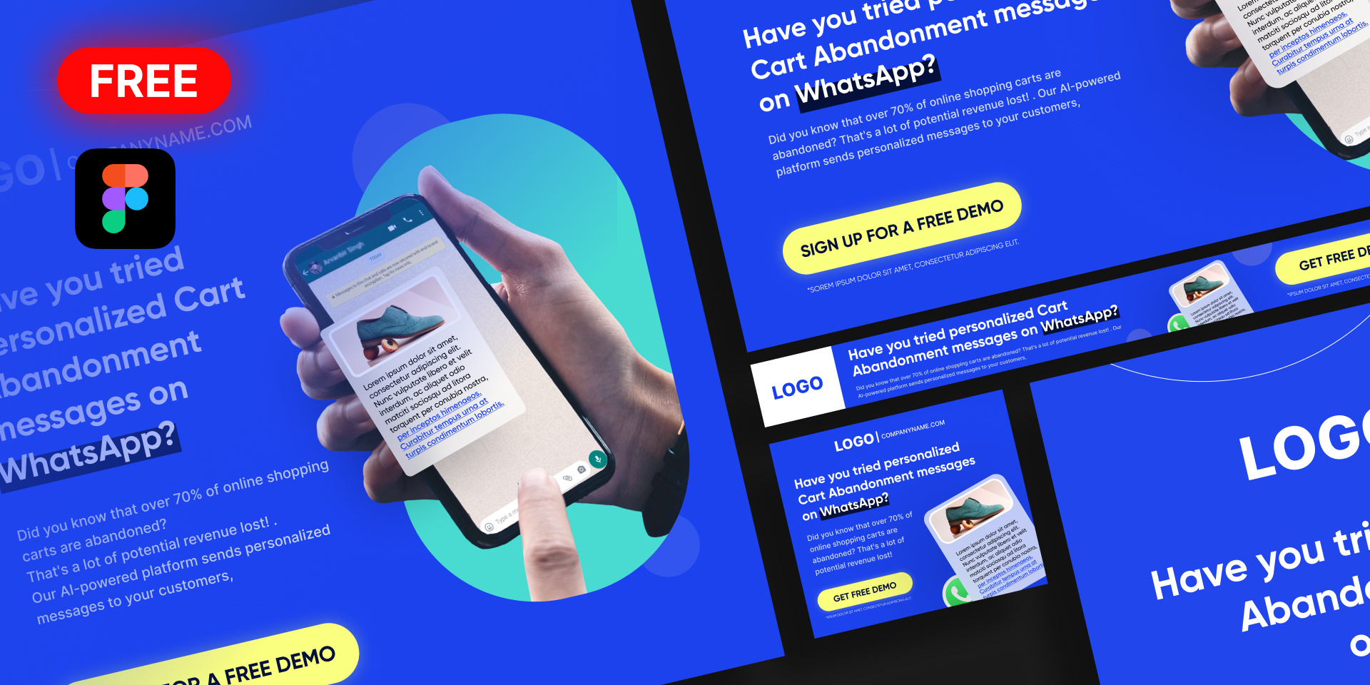 Campaign Ad Banners | Free Figma Template ad ads banner figma figma design free free template google ads graphic design marketing marketings ad banner