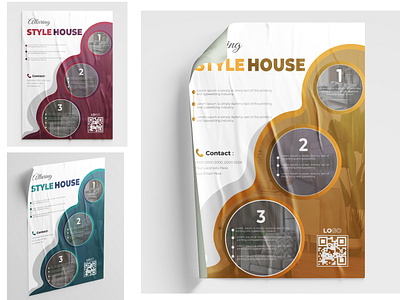 Housing Flyer a4 advertisement affordable housing branding brochure company profile corporate flyer homes for sale leaflet logo luxury homes poster