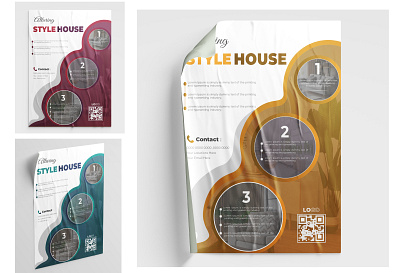 Housing Flyer a4 advertisement affordable housing branding brochure company profile corporate flyer homes for sale leaflet logo luxury homes poster