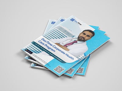 Cover page of Telemedicine Business Profile brand branding brochure cover page brochure profile business profile clean design corporate cover page corporate design cover page design modern profile print profile cover page telemedicine cover page