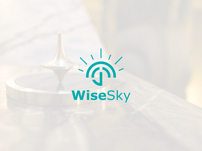 Abstract Logo Design - Wisesky abstractlogo creativelogo graphidesigner logo logoart logodesign logodesigner logogrid logoinspiration logomaker logonew logopassion logoprocess logoroom logos logosai logotype sunlogo technologylogo umbrella