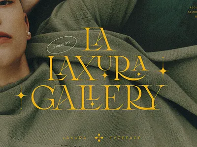 Laxura - Majestic Typeface boutique