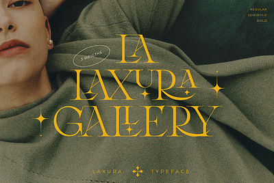 Laxura - Majestic Typeface boutique