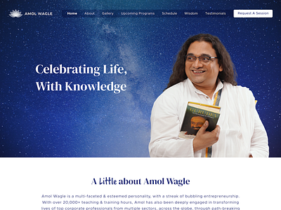 Shri. Amol Wagle ji - International Faculty at The Art of Living amol amolwagle artofliving wagle