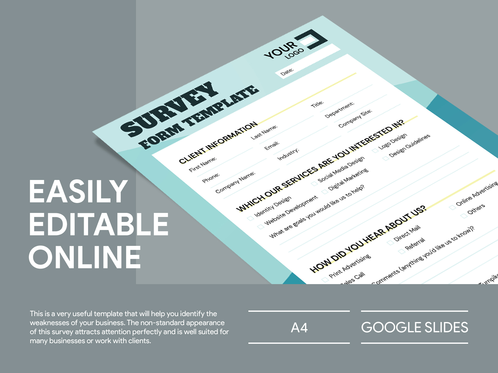 Survey Form Free Google Docs Template By Free Google Docs Templates ...