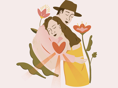 Endless love illustration kindness love procreate