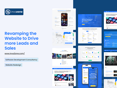 Revamping the Website to Drive more Leads and Sales hompepage design landing page portfolio design saas ui design ux design web design