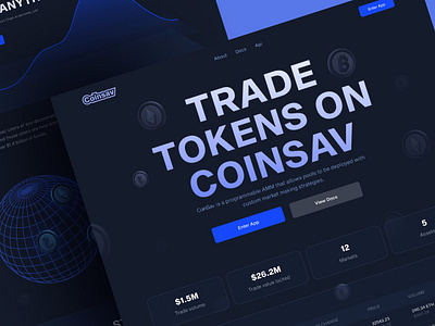 Crypto trading landing page crypto trading landing page