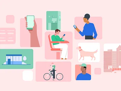 2D Graphics design illustration vector