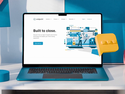 Endpoint Website Design business website design designer interface landing landing page landingpage page site ui ux web web design web designer web page web site webdesign webpage website website designer