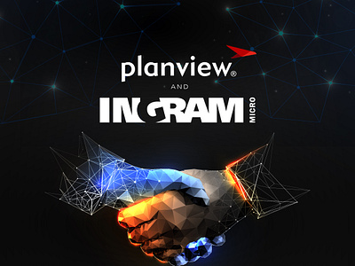 Planview & Ingram Micro Company's Internal Program Posters branding graphic design