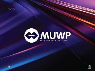 MuWp M/W art176 blockchain branding crypto dapp identity logo logotype w3