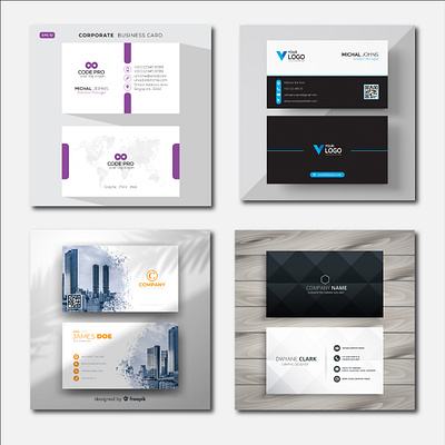 Business Card Designing 3d animation branding design graphic design illustration logo motion graphics ui