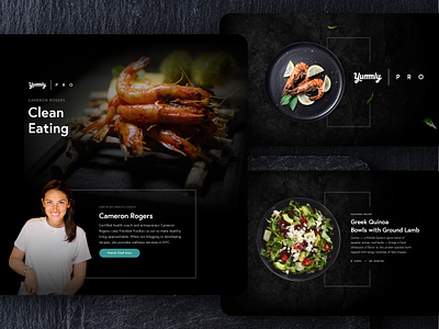 Yummly Pro | Collections design ui ux web