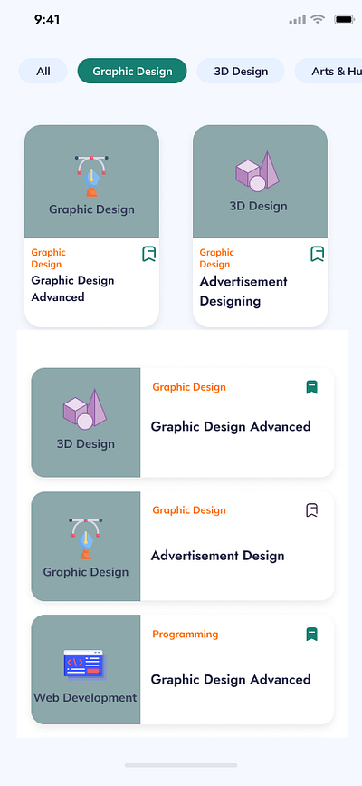 HOME PAGE FOR MOBILE APPLICATION graphic design ui