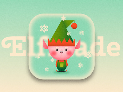 Elfmade christmas design elf graphic design holidays illustration north pole santa