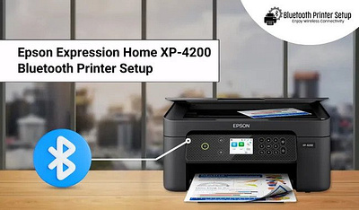 Epson Expression Home XP-4200 Bluetooth Printer Setup bluetooth printer setup epson bluetooth printer setup setup epson bluetooth printer