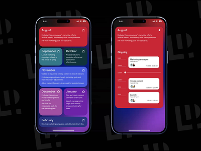 Task Organizer Mobile App ✨ list management mobile designer mobile task organizer organize tasks productivity app project management shared tasks structured workflow task app task management app task organizer time tracking to do list uxui