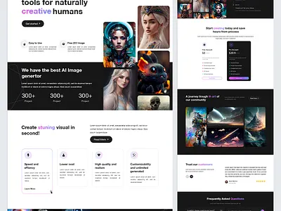 Home Page Design | Company Agency | Design Sample 3d animation branding logo motion graphics ui