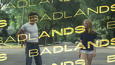 Badlands (1973) animation badlands gif motion design moveis texture